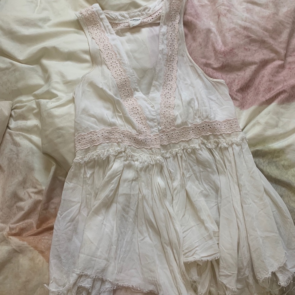 Free People eyelet blouse
